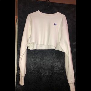 Champion Long sleeve cropped pullover